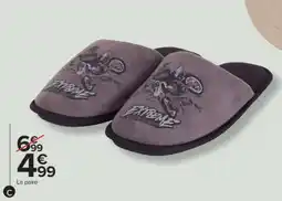 Carrefour Pantoufles offre