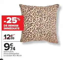 Carrefour Coussin offre