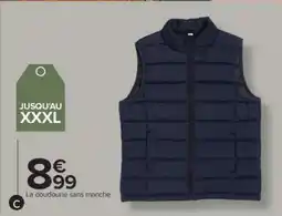 Carrefour La doudoune sans manche offre