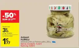Carrefour Market ANTIPASTI FLORELLI offre