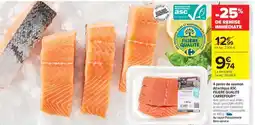 Carrefour Market 4 pavés de saumon Atlantique ASC FILIÈRE QUALITÉ CARREFOUR offre