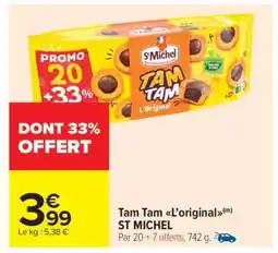 Carrefour Market TAM TAM L'ORIGINAL offre