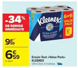 Carrefour Market Essuie-Tout Value Pack KLEENEX offre
