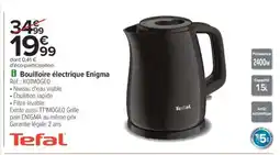 Carrefour Bouilloire électrique Enigma offre