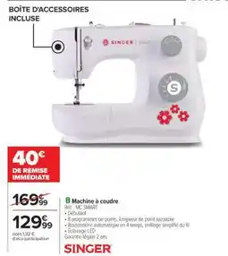 Carrefour Machine à coudre offre