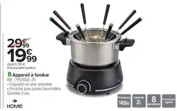 Carrefour appareil à fondue offre
