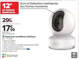 Carrefour Caméra de surveillance intérieure offre