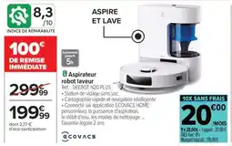 Carrefour Aspirateur Robot Laveur offre