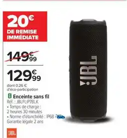 Carrefour Enceinte sans fil offre