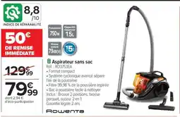 Carrefour Aspirateur sans sac offre