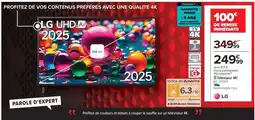 Carrefour Téléviseur 4K* LG offre