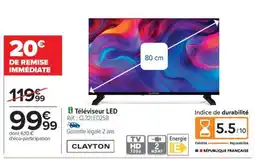 Carrefour Téléviseur LED offre
