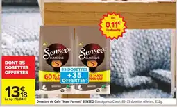 Carrefour Dosettes de café Maxi Format SENSEO offre