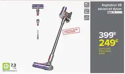 Carrefour Aspirateur V8 advanced dyson offre
