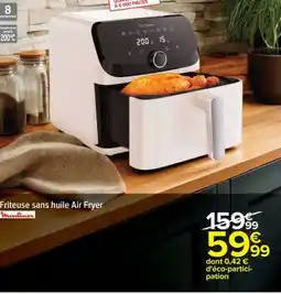 Carrefour Friteuse sans huile Air fryer offre