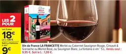 Carrefour Vin de france la francette offre