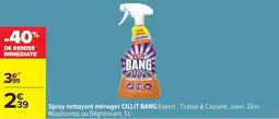 Carrefour Spray nettoyant ménager cillit bang offre