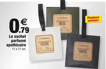 Le sachet parfumé apothicaire