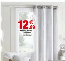 Bazarland Rideau à œillets 'joséphine' offre