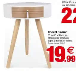 Bazarland Chevet 'nora' offre