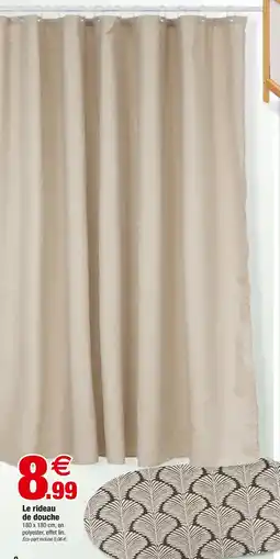 Bazarland Le rideau de douche offre