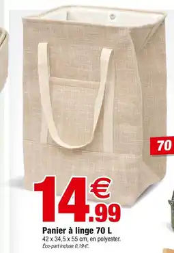 Bazarland Panier à linge offre