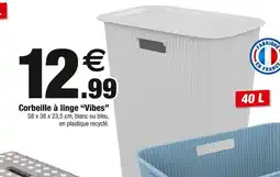 Bazarland Corbeille à linge vibes offre