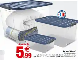 Bazarland Le box “wave” offre