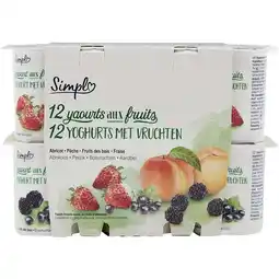 Carrefour Market Simpl yaourts aux fruits offre