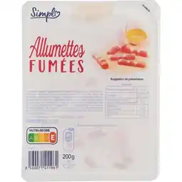 Carrefour Market Simpl allumettes offre