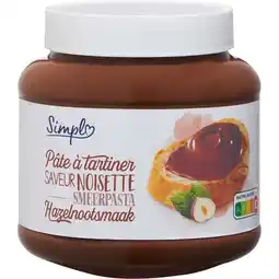 Carrefour Market Simpl pâte à tartiner offre