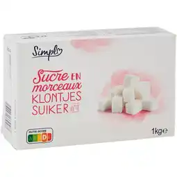 Carrefour Market Simpl sucre en morceaux offre