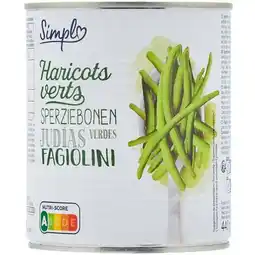 Carrefour Market Simpl haricots verts très fins offre