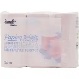 Carrefour Market Simpl papier toilette compact offre