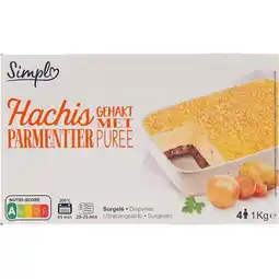Carrefour Simpl plat cuisiné hachis parmentier surgelées offre