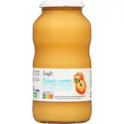 Carrefour Simpl compote de pommes allégée en sucres offre