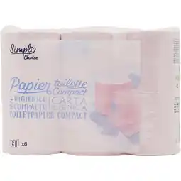 Carrefour Simpl papier toilette compact offre