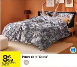 Carrefour Tex - parure de lit sacha offre