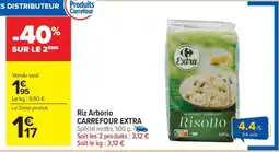 Carrefour Market Riz Arborio CARREFOUR EXTRA offre