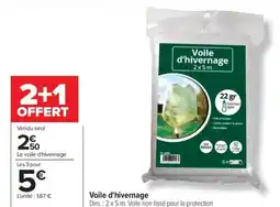 Carrefour Voile d'hivernage offre