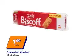 Action Spéculoos Lotus offre