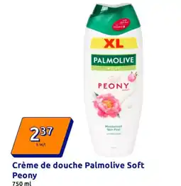 Action Crème de douche palmolive soft peony offre