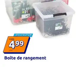 Action Boîte de rangement offre