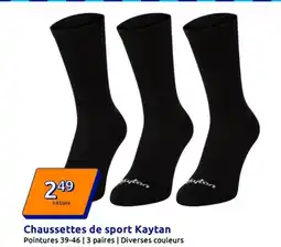 Action Chaussettes de sport Kaytan offre