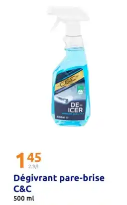 Action Dégivrant pare-brise offre