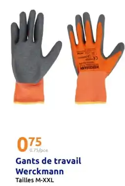 Action Gants de travail werckmann offre