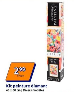 Action Kit peinture diamant offre
