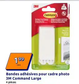Action Bandes adhésives pour cadre photo 3m command large offre