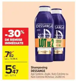 Carrefour Shampooing Dessange offre