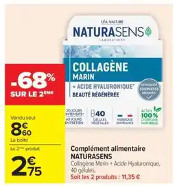 Carrefour Complément alimentaire NATURASENS offre